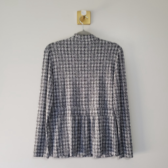 Chico's Travelers Women Medium Size 1 Blazer Coatigan Office Career Work Travel - Picture 6 of 12